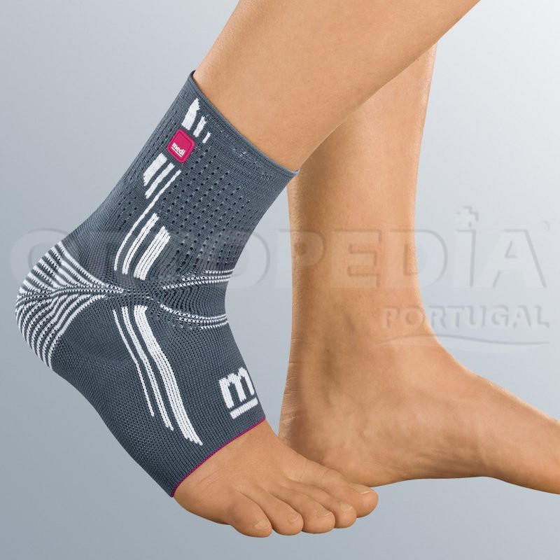 Pé elástico com almofadas em silicone