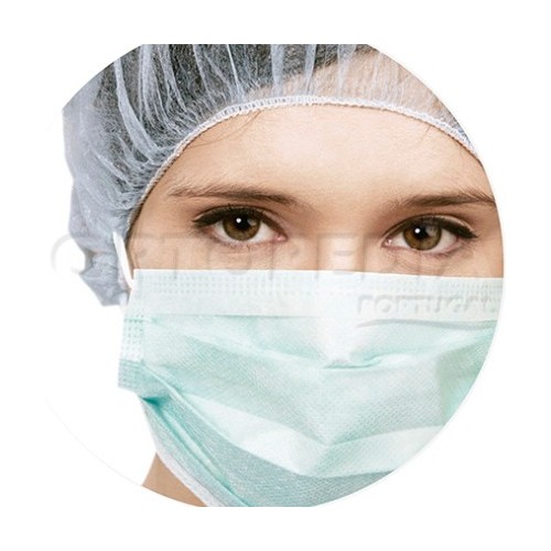 Máscaras de protecção descartáveis 