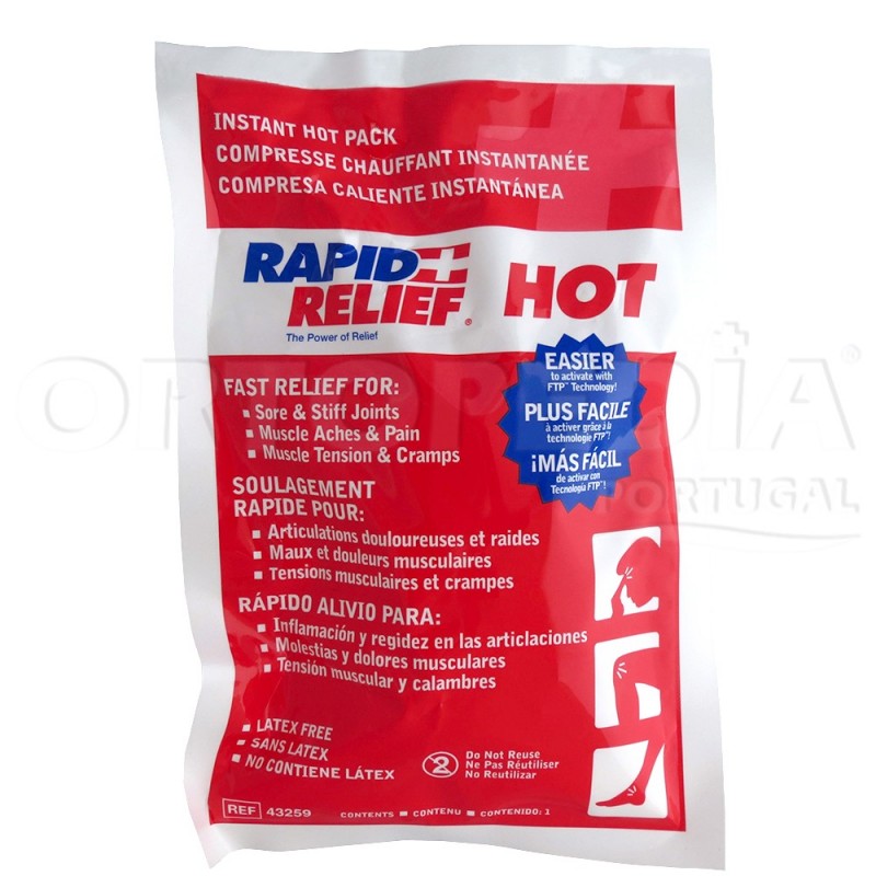 Compressa de quente instantâneo 