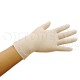 Luvas em vinil descartáveis