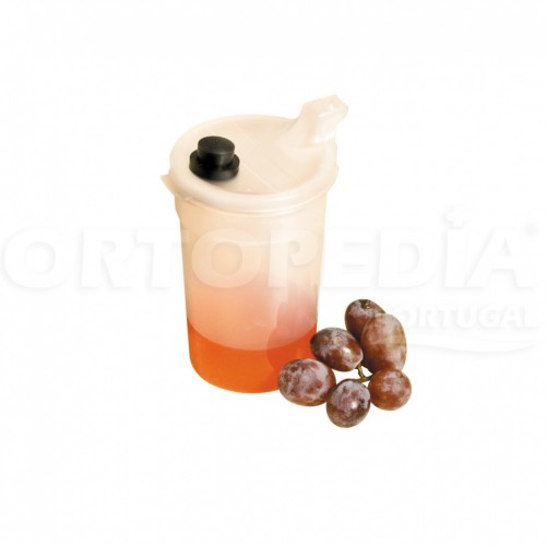 COPO DE VÁCUO PARA ACAMADOS COM BOTÃO DE BORRACHA