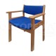 CADEIRA ERGONÓMICA ESTOFADA COM APOIO DE BRAÇOS - CHCD2