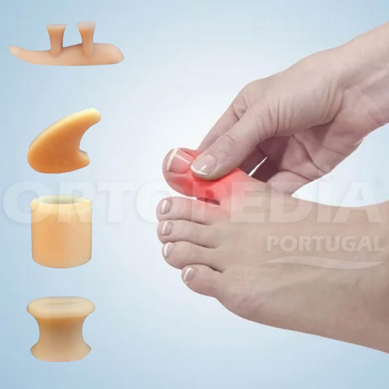 Interdigitais e dedeiras em silicone 