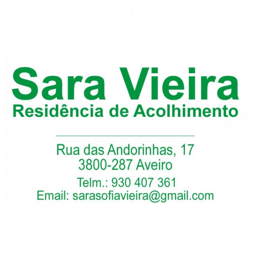 RESIDÊNCIA DE ACOLHIMENTO - SARA VIEIRA