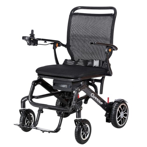 CADEIRA DE RODAS ELÉCTRICA ULTRALEVE FIBRA CARBONO 9004
