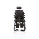 CADEIRA DE RODAS GERIÁTRICA COM APOIO CABEÇA E SUPORTE LATERAL CP900-45