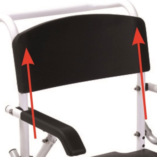 CADEIRA SANITÁRIA/ BANHO RODA 24" RS847